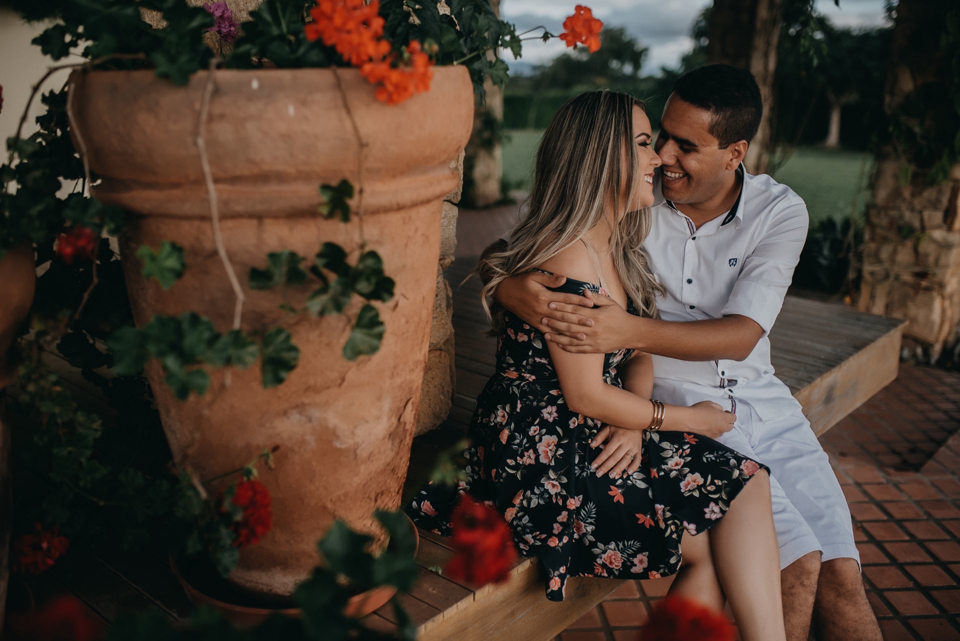 007 ensaio romantico casal campo por do sol