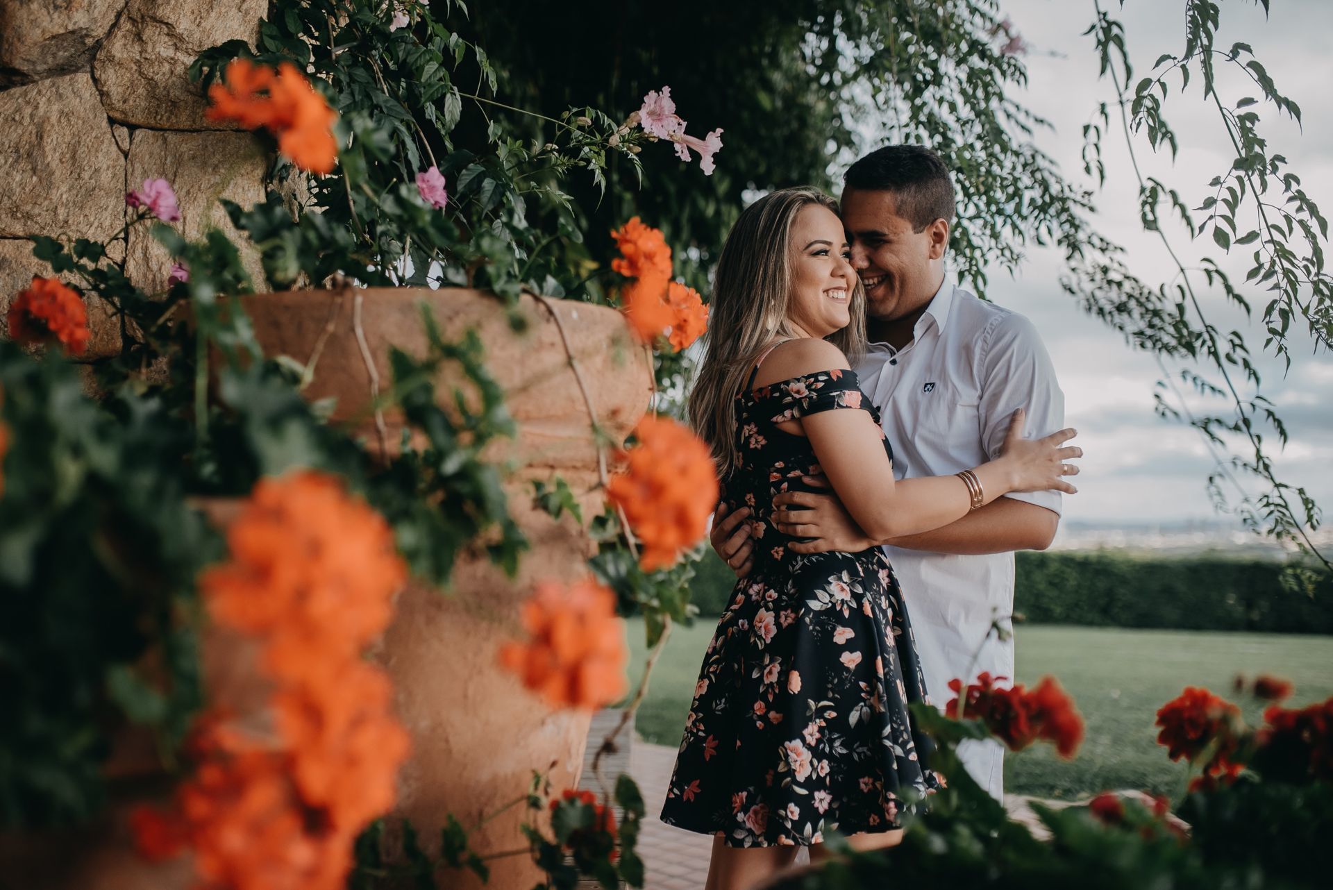 008 ensaio romantico casal campo por do sol